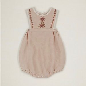 APOLINA NEW SOLD OUT JENNY ROMPER- PINK SAND